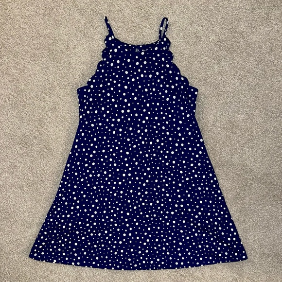 Knit Scalloped Dress - Picture 1 of 3